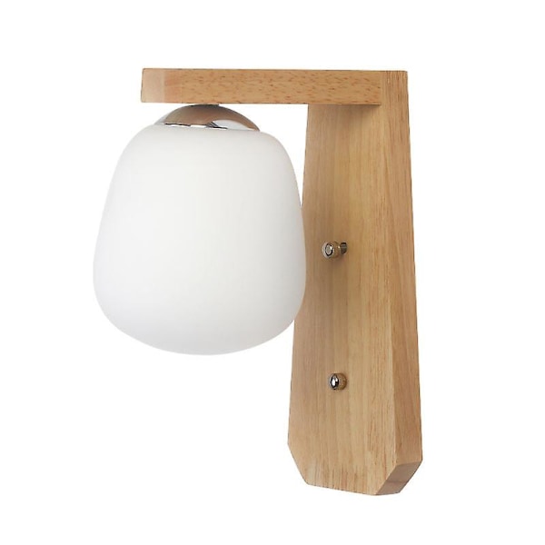 Kreativ simpel log LED væglampe, bar, soveværelse, køkken, restaurant, cafe, korridor