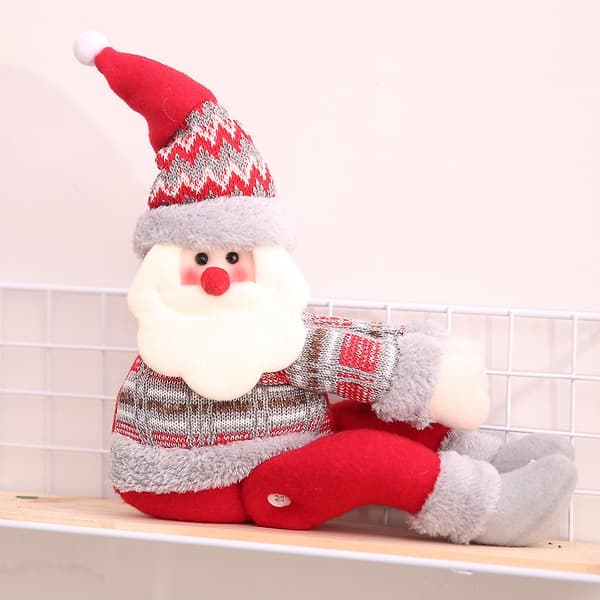 Julevinduslåserjulepyntgavervindusdekorasjoner (Julenissen) Pxcl