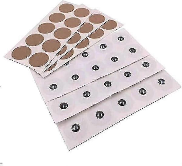 Magnetiska akupressurplåster 60 Gauss 30 magneter 30 ersättningslim Kit Magnetterapi