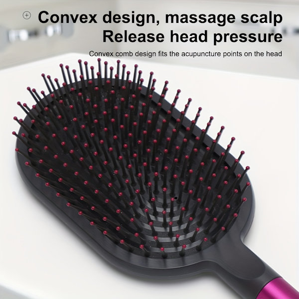 Dyson Air Cushion Comb Airbag Board Comb Antistatisk Massagekam Bredtandad Kam Rak Hårkam Slät Hårkam Presentförpackning Set