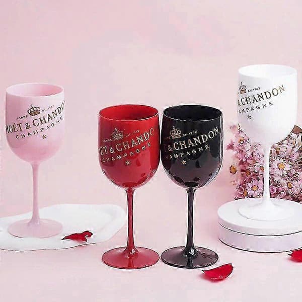 500 ml champagneglas i plast - Akrylvinglas til elegant drikke