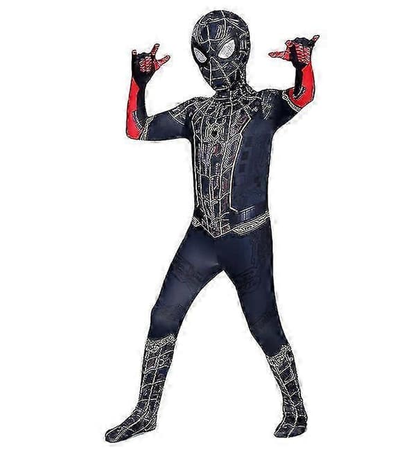 Børne Voksen Spiderman Helte Vender Ikke Tilbage Kostume