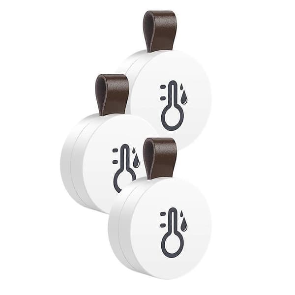 3 st trådlös termometer hygrometer Mini Bluetooth inomhus temperatur luftfuktighetssensor Temp luftfuktighetsmätare
