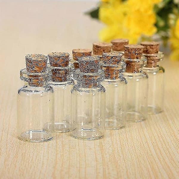20 st 23x13mm Mini Korkhängen Hantverk Glasflaskor
