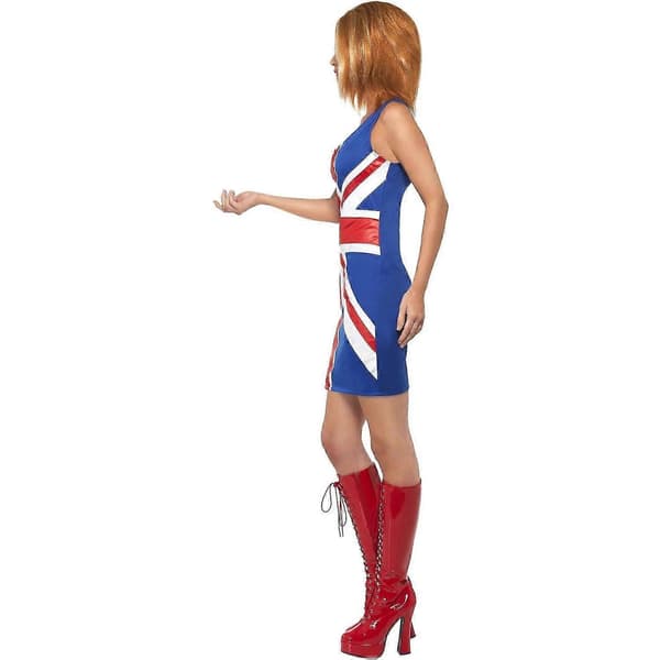 Naisten Ginger Power Union Jack -asu