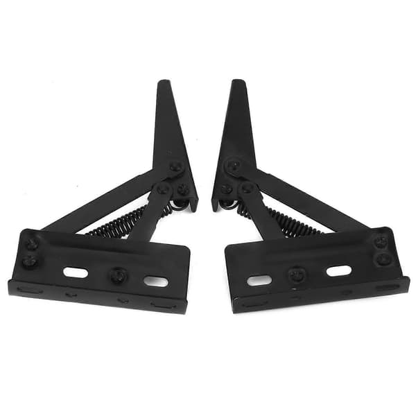 Sort Split Fjeder Jern Trekantet Hængsel, Foldbar Sofaseng Hardware Forsyning