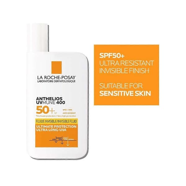 La Roche-Posay Anthelios UVMune 400 Invisible Sun Fluid SPF50 50ml