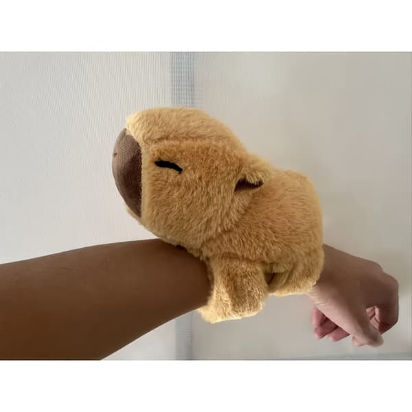 Bedårende capybara plyslegetøj - bløde, søde kunstpelsdyr, perfekte til boligindretning og vintergaver. 1pc