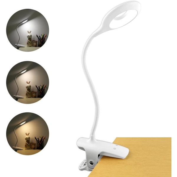 Students learn to read, charge, clip, desk lamp, folding work, LED bedroom, bedside creative book lamp