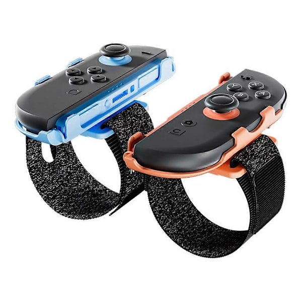 Aolion spilarmbåndsrem til Switch 2 Controller armbånd til NS2 Full Dance Power Joycon Controller tilbehør blå orange Blue orange