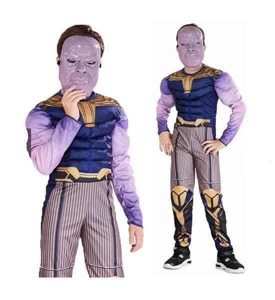 Thanos Deluxe Maskeraddräkt Halloween multifärg