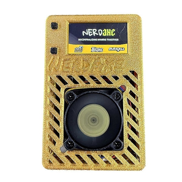 NerdAxe Miner med Display Nerdminer 500Gh/S S19XP BM1366 ASIC Bitaxe Bitcoin Micro-Miner Lottery M