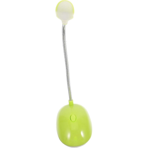 Fällbar bordslampa Bärbar skrivbordslampa Skrivbordslampa för läsning Ögonskyddslampa Läslampa, Grön