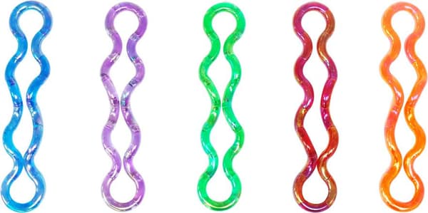Tangle Gems Punainen Punainen Blandade färger red