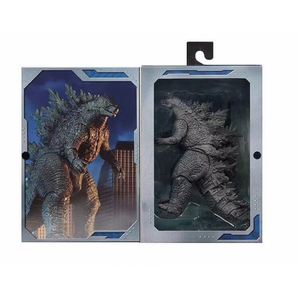 Godzilla vs. Kong: Godzilla Exquisite Basic Series PX Actionfigur 2019 Filmudgave Godzilla King of the Monsters Leddelt Actionmodel Legetøj