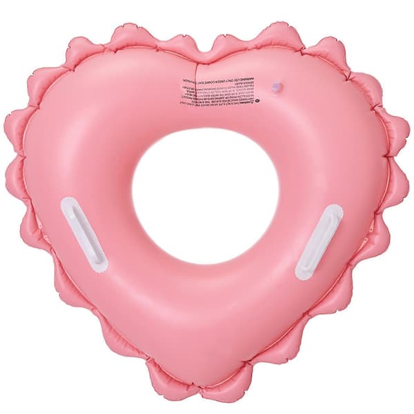 Bowknot Pool Hoop Simring Uppblåsbara Simringar Uppblåsbara Pool Float Bowknot Simringar pink heart