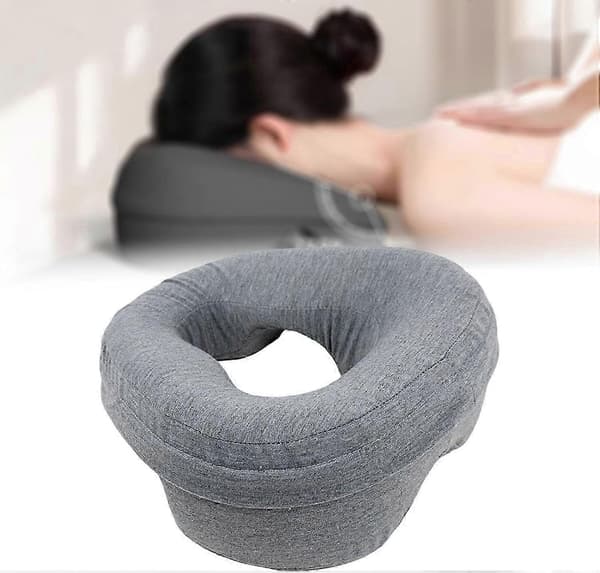 Massage Ansiktskudde Memory Foam Tvättbart Överdrag Spa Salong Kudde Vagga För Massagebänk B