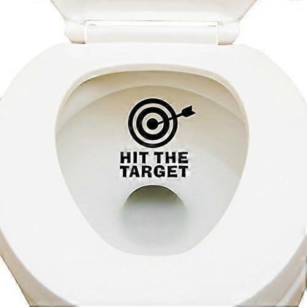 WC-istuimen tarra taidetarra Osu kohteeseen