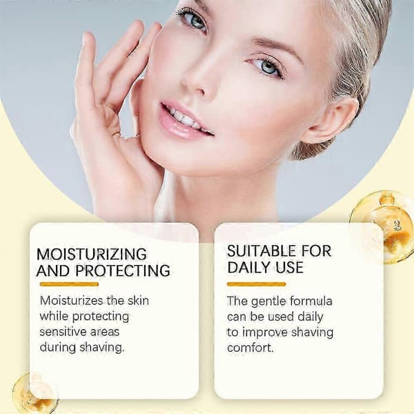 1-3x Dermaplaning-sæt, Dermaplane-olie med dermaplaning-værktøj, barberolie til kvinder, blødgør området før og efter barbering_ynam 3pcs