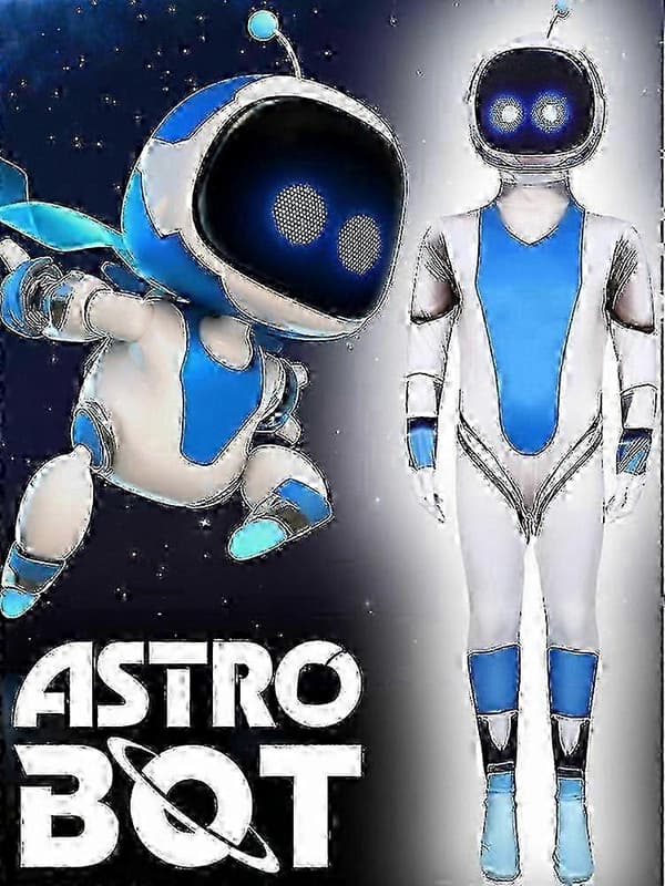 Astro Bot -cosplayhaalari Halloween-juhla-asuun
