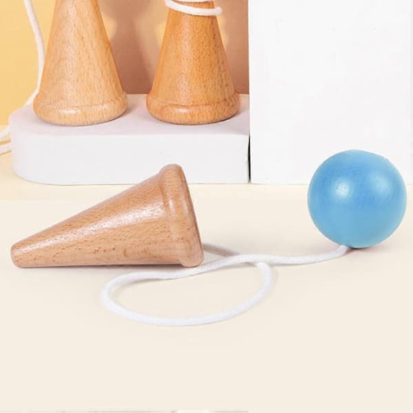 Kendama Legetøj Træ Kendama Legetøj til Hånd-Øje Koordination Spil