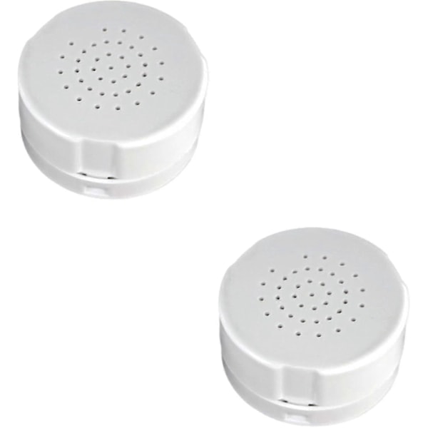 Stemmeopptaker for Teddybjørn Trykkbar Opptakbar Stemmeboks Opptakermodul 30 Sekunders Opptaker for Plysjdyr Plysj Leke Pute white (Pack of 2)