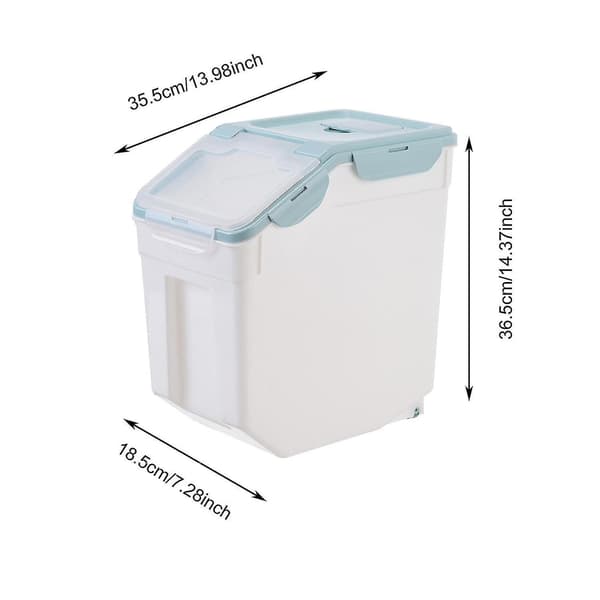 10kg/15kg Multifunktionel Forseglet Insekt- og Rislagerboks