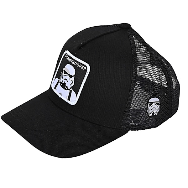 Miesten ja naisten Mickey Mouse -verkkolippis Unisex Snapback kesäaurinkolippa vit krigare