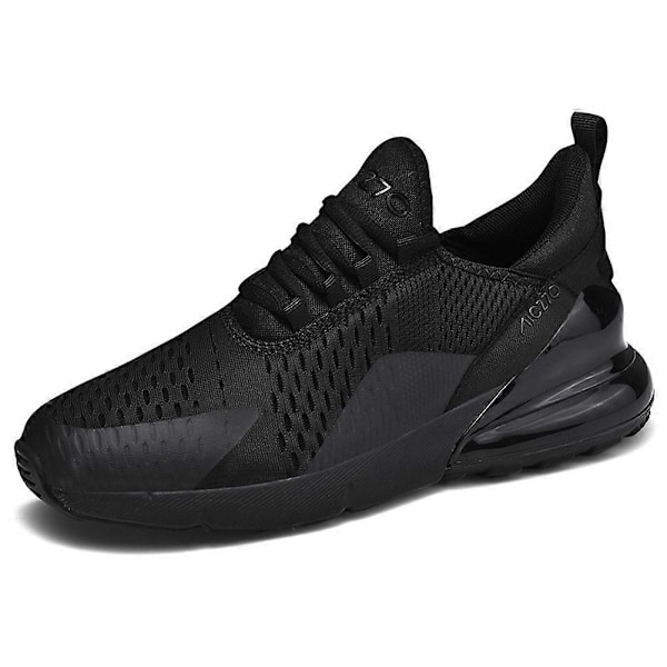 Afslappede par sneakers, moderigtige skridsikre åndbare mesh løbesko til sommer White 37