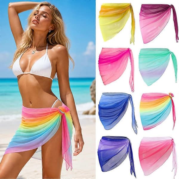 Strandsarong Resort Essential Mångsidig Styling Resevänlig Perfekt Passform Överdrag