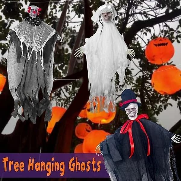 Halloween-ophæng, uhyggelig Halloween-pynt
