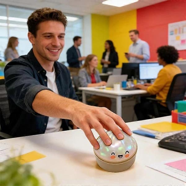 Galen Rolig Regnbåge Mystisk Squishy Bulle Mystisk Dumpling Leksak B