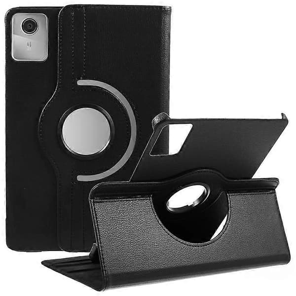 Compatible with Lenovo Tab M11 / Xiaoxin Pad 11 2024 Leather Case Rotating Stand Tablet Case