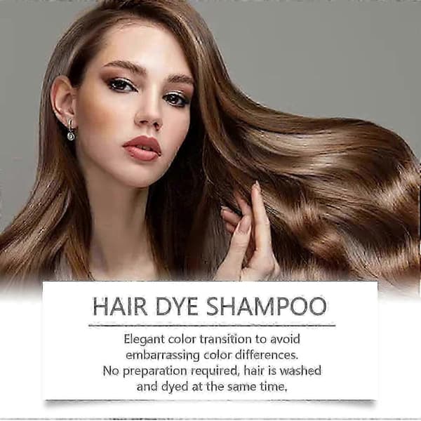 Nova Hårfarveshampoo, Nova Hår Instant Farveshampoo, Nova Hårfarveshampoo, Nova Hår Instant Farveshampoo til mænd og kvinder