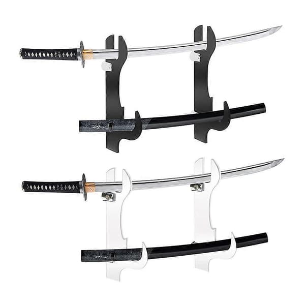 Akryl Samurai Sværd og Skedeholder Transparent