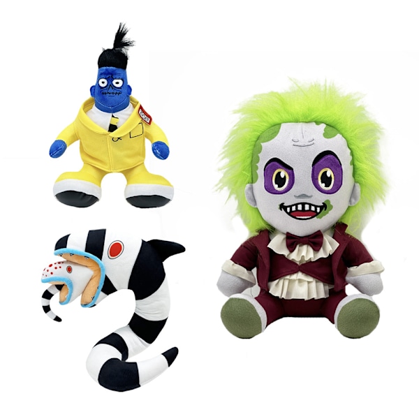 Beetlejuice Skulder Beetlejuice Mester af Underverdenen Plyslegetøj Dukke C