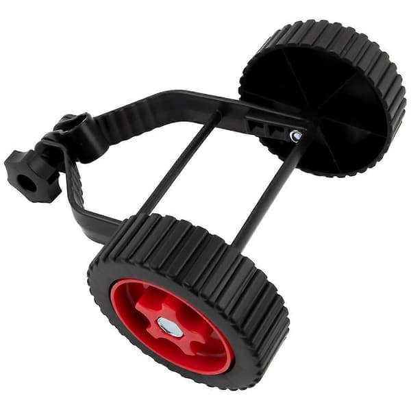 Lawn Mower Wheels Universal Lawn Mower Adjustable Support Wheel Set Trimmer Auxiliary Wheels