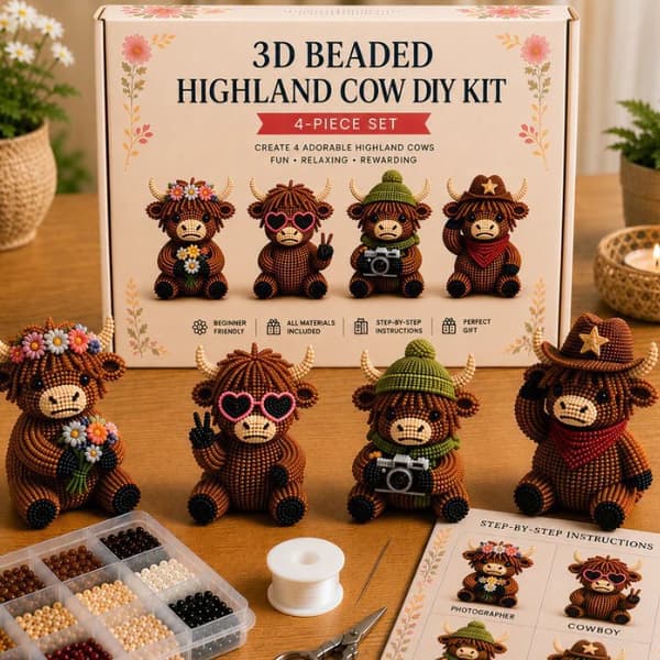 Creative Beaded Mini DIY Kit Cute Handmade Jewelry Bead Craft Set N