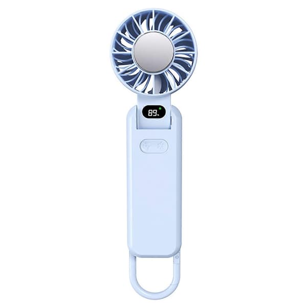 Bærbar Aircondition Ventilator USB Stærk-Vind Luft Turbos Køler til Hjemmet Sky blue