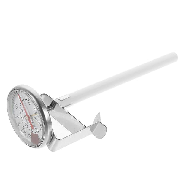 Termometer Kaffe Mælk Termometer til Kaffe Espresso Cappuccino Hjemmebrug Sølv 14.0X5.0X5.0CM 1Sæt