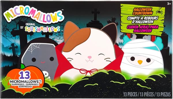 Original Micromallows Halloween Nedräkningskalender 13-pack Plysch