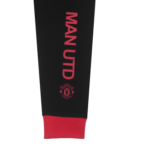 Manchester United Gutter Pyjamas Lang Sublimering Barn OFFISIELL Fotballgave