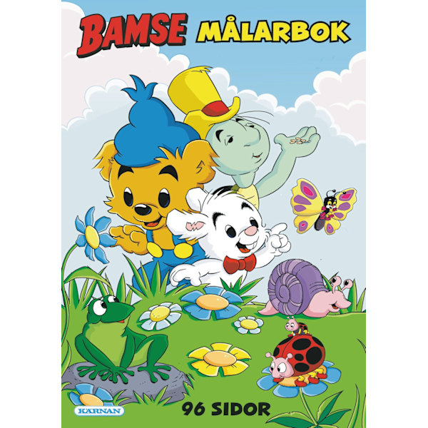 Bamse Målarbok med 96 sidor multifärg Multifärg multicolor