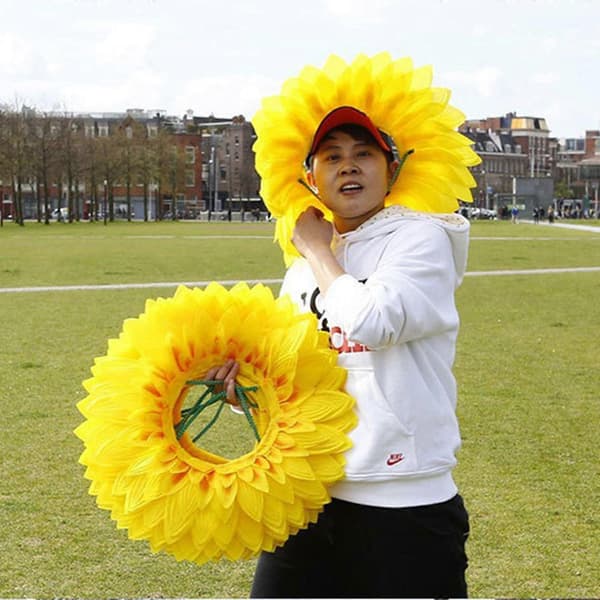 Lett å bære vegetabilsk hodeplagg utviklet for utendørs festivaler, innendørs forestillinger, barneunderholdning 45CM
