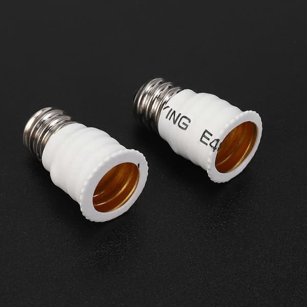 6-pack E12 to E14 White Light Bulb Converter LED Lamp Holder Lamp Adapter Socket Changer High Quality