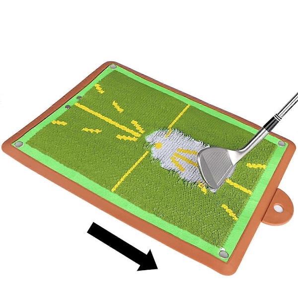 Golf Træningsmåtte Swing Detektion Slagbold Spor Retningsbestemt Detektionsmåtte Swing Path Pads Træning