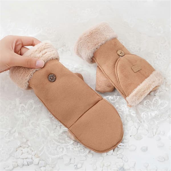 2-pack halkfria termiska handskar, multifunktionella vintervantar, andningsbara handskar för utomhusaktiviteter, rosa färg