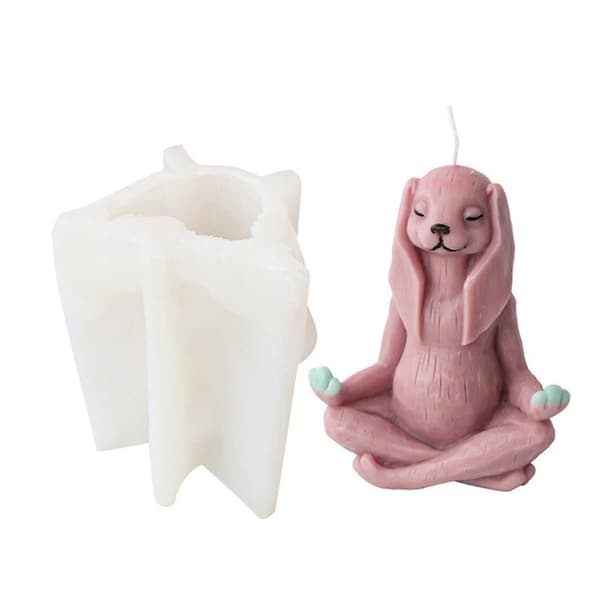 Silikone Håndværksform Genanvendelig Støbe Epoxy Form 3D Lysfremstilling Geometrisk Form Silikone DIY 3D Håndværk Harpiksforme