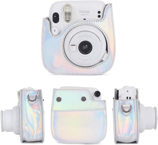 Kameraväska för Instax Mini 11 Silver 180