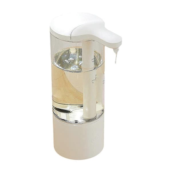 Automatisk vaskemiddeldispenser Veggmontert automatisk såpedispenser 500ml IPX5 Vanntett Sensor Ha